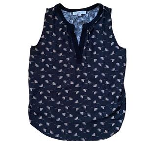 Loft mixed media sleepless blouse 🌺